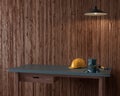 Work table of a carpenter on wooden background