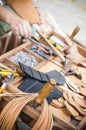 Work table of a Shoemaker