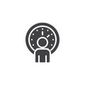 Work Time vector icon