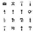 Work tools icons set Royalty Free Stock Photo