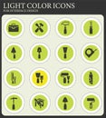 Work tools icons set Royalty Free Stock Photo