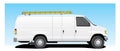 Work Van Royalty Free Stock Photo