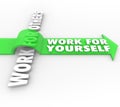Work for Yourself Vs Others Self Employment Launch Own Business