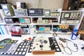 The workbench of a hifi repairer