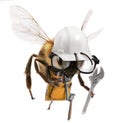 Worker Bee Royalty Free Stock Photo
