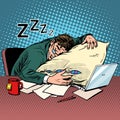 Worker dream workplace fatigue processing