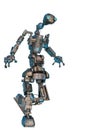 Worker robot walking