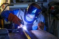 Inert gas welding Royalty Free Stock Photo