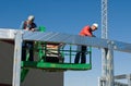 Workers Marking Radius