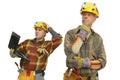Workers team Royalty Free Stock Photo