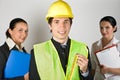 Workers team people Royalty Free Stock Photo