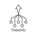 Workflow Efficiency Icon showing an aspect of efficiency in workflow