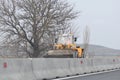 Working bulldozer Royalty Free Stock Photo