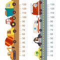 Working and city transport height measure