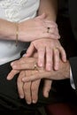 Working Class Wedding Hands Royalty Free Stock Photo