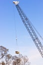 Working Crane Royalty Free Stock Photo