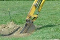 Excavator detail Royalty Free Stock Photo