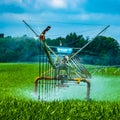 Working Farm Field Water Sprayer