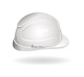 Working helmet side view. Hard hat icon Royalty Free Stock Photo