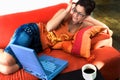 Working at home Royalty Free Stock Photo