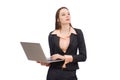 Working lady Royalty Free Stock Photo