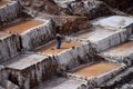 Working at the Maras salt mines