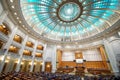 Working meeting of the Chamber of Deputies - Romanian Parliament Royalty Free Stock Photo