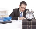 Working Overtime Royalty Free Stock Photo