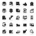Email Marketing Solid Icons Pack