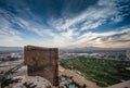 Working round-the-clock modern Vegas hotels and casinos Wynn and Encore Royalty Free Stock Photo