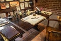 Working studio of Leonardo da Vinci, Amboise Royalty Free Stock Photo