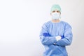 Working surgeon in a hospital operating room Royalty Free Stock Photo