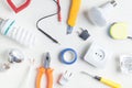 Working tools and components. Electrical objects