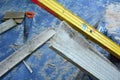 Working Tools - leveler and saw tool