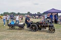 A close up of a traction engine at a fate taken in the heart of the Kent Countryside