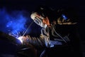 Working welder Royalty Free Stock Photo