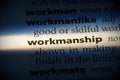 Workmanship