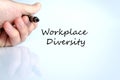 Workplace diversity text concept Royalty Free Stock Photo