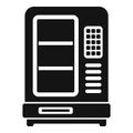 Workplace drinking machine icon simple vector. Vessel cooling Royalty Free Stock Photo