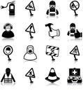 Workplace health and safety icons