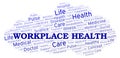 Workplace Health word cloud