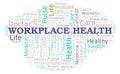 Workplace Health word cloud