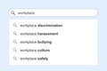 Workplace issues search results