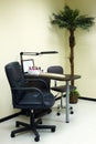 Workplace of manicure master