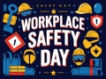 Workplace Safety Day Celebrates Safe Work Environments Royalty Free Stock Photo