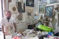 Workroom for holy statuary in Lecce