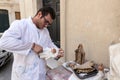 Workroom for holy statuary in Lecce