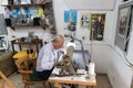 Workroom of a tailor