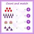 Worksheet. Mathematical puzzle game. Learning mathematics, tasks for addition for preschool children. worksheet for preschool