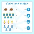 Worksheet. Mathematical puzzle game. Learning mathematics, tasks for addition for preschool children. worksheet for preschool